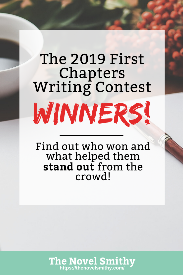 The 2019 First Chapters Writing Contest Winners!
