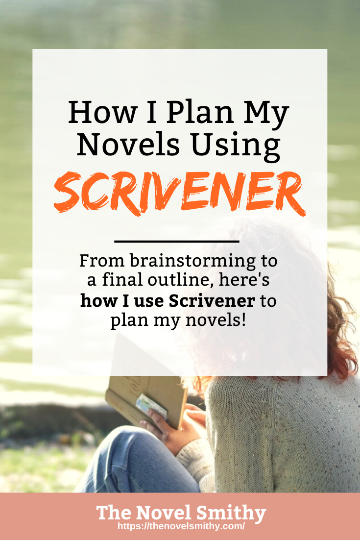 How I Use Scrivener to Plan My Novels