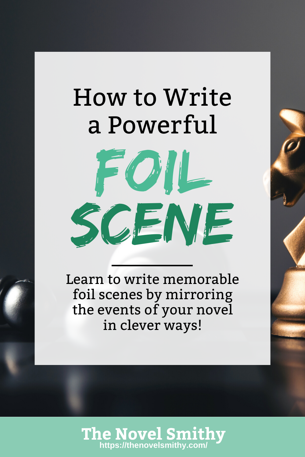 How to Write a Powerful Foil Scene