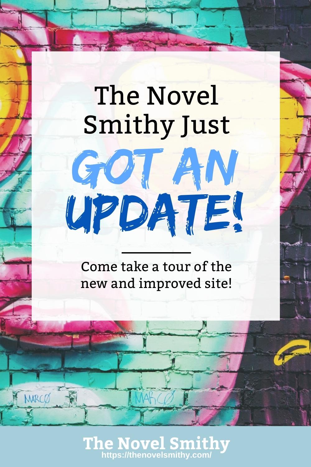 The Novel Smithy Just Got a Redesign!