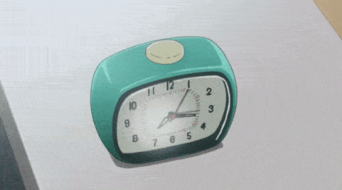 alarm clock anime