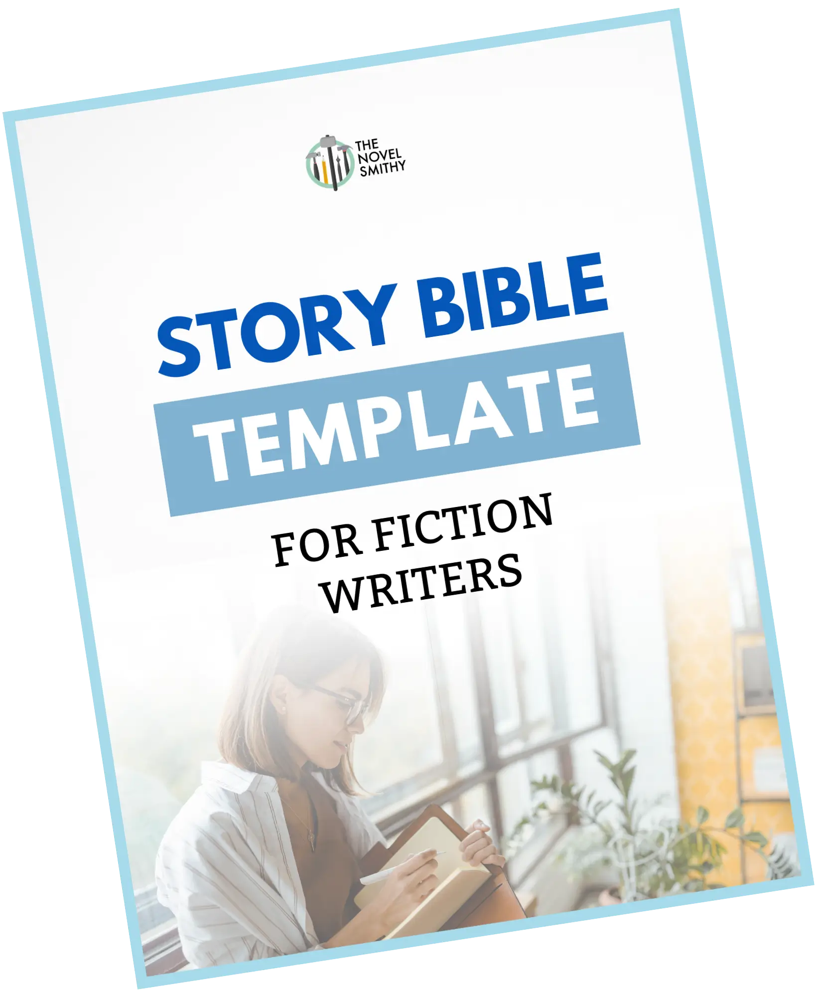 Story Bible Template, free workbook for fiction writers