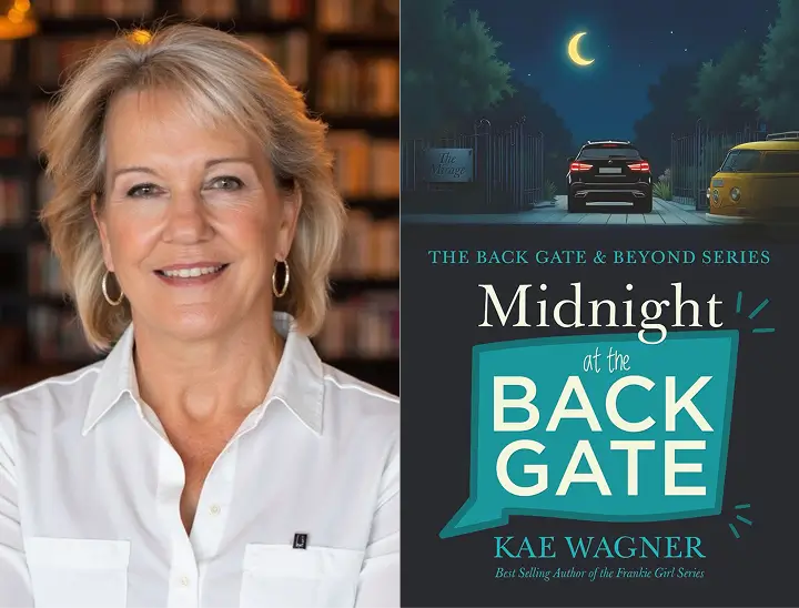 Kae Wagner case study, with her novel Midnight at the Back Gate
