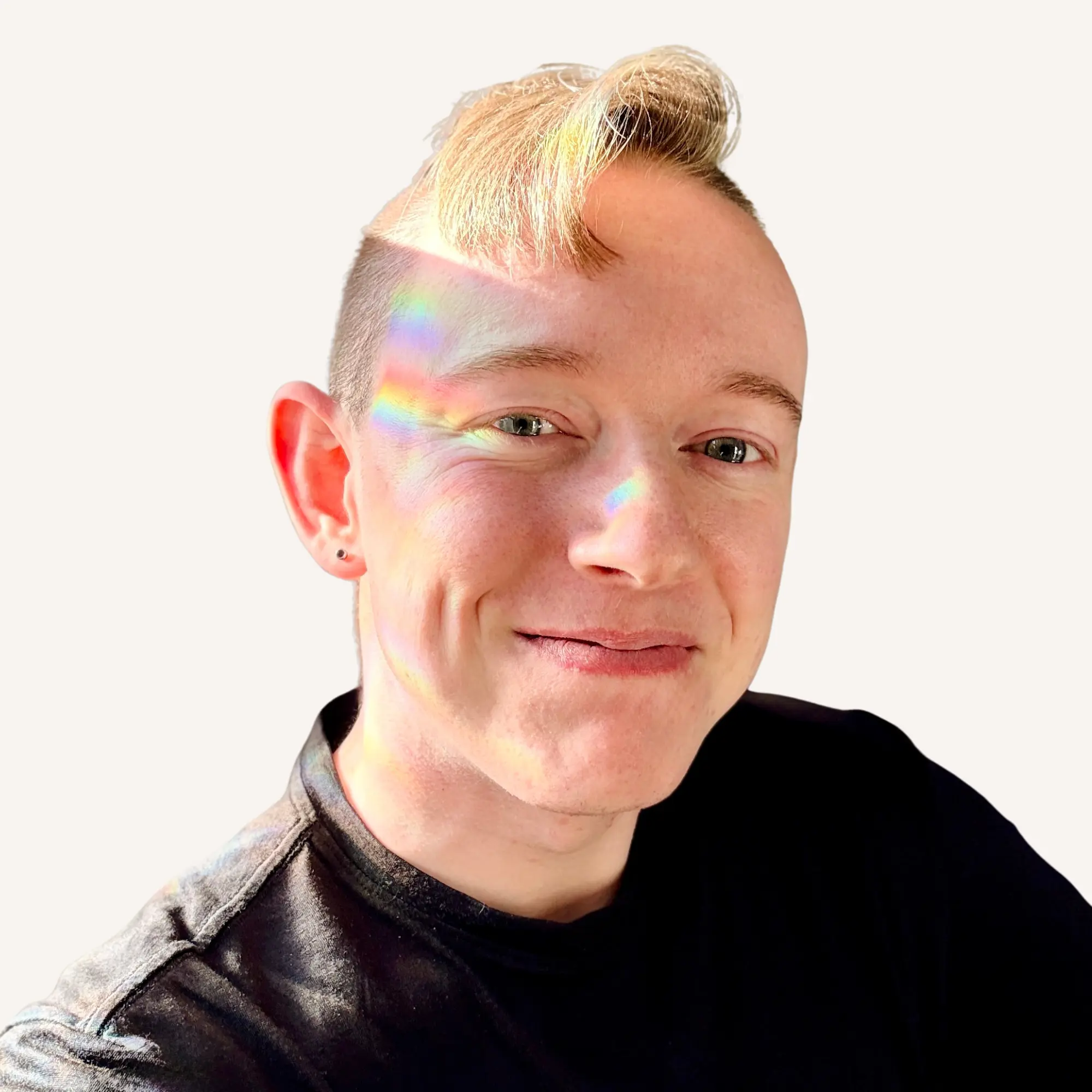 Lewis Jorstad, book coach and fiction editor, beige background