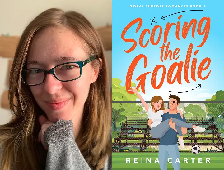 Reina Carter case study, with her novel Scoring the Goalie