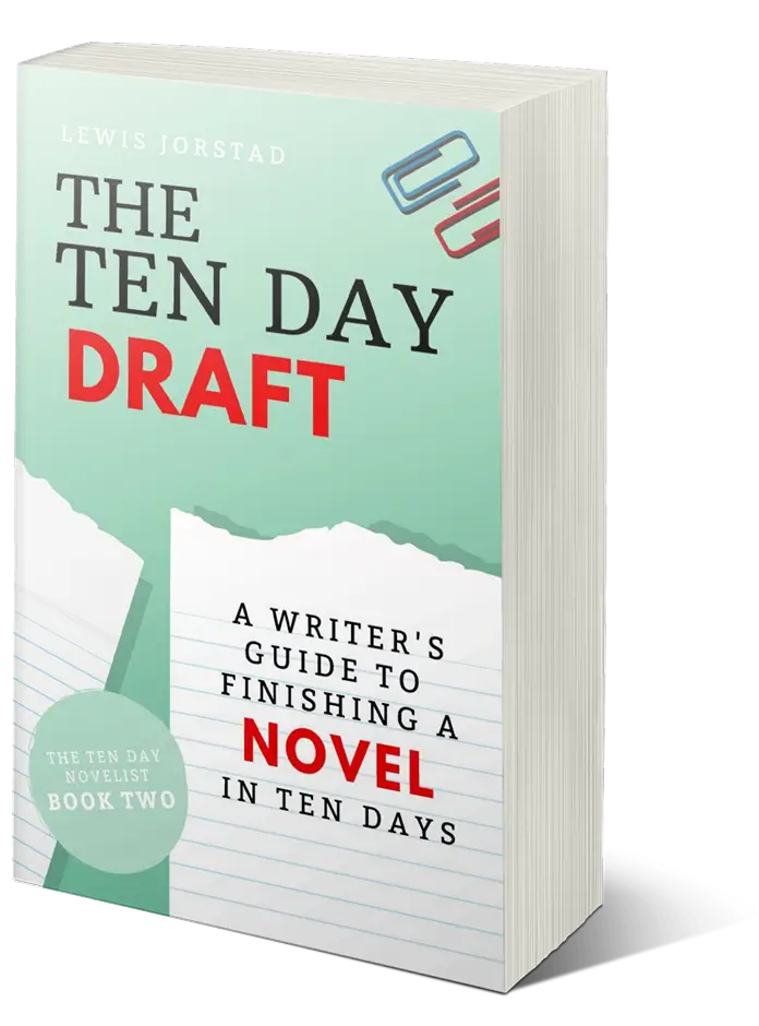 The Ten Day Draft by Lewis Jorstad, paperback book