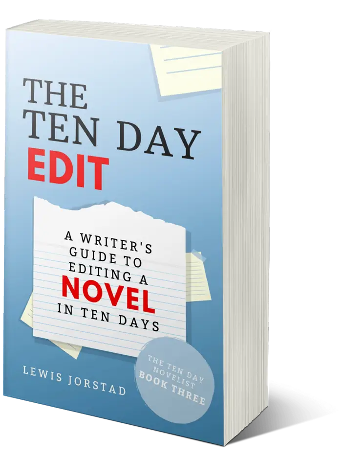 The Ten Day Edit by Lewis Jorstad, paperback book