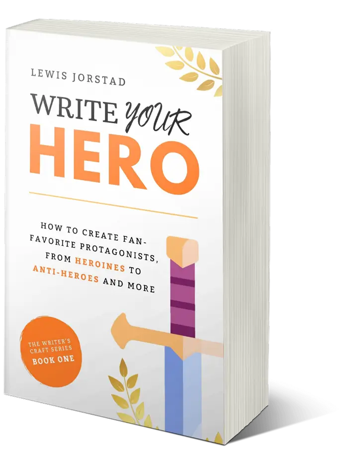 Write Your Hero by Lewis Jorstad, paperback book